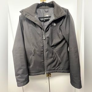 The North Face black winter coat